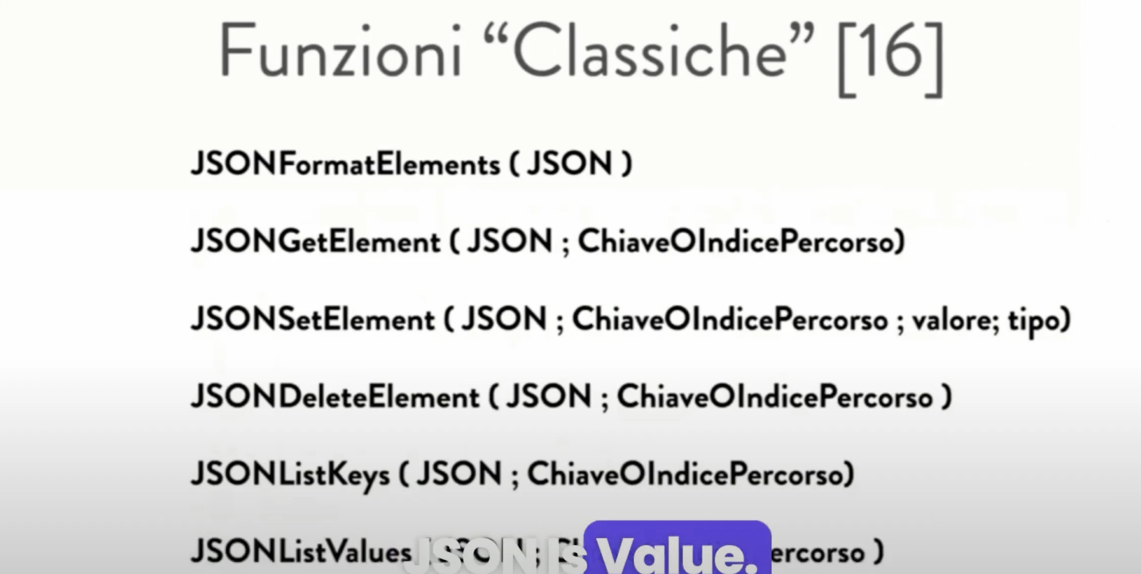 [LAB] JSON Force: usare al meglio JSON in FileMaker