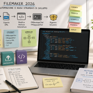 Laboratorio FileMaker 2026: XML, automazione e nuovi strumenti di sviluppo