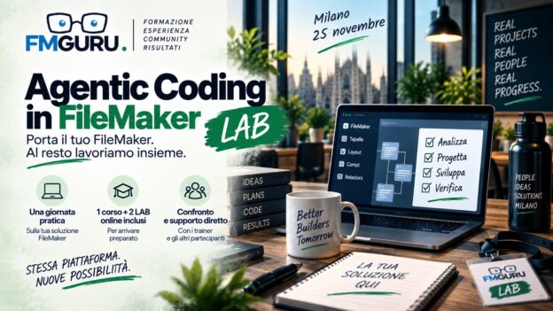 Agentic Coding in FileMaker LAB, Milano 25 novembre