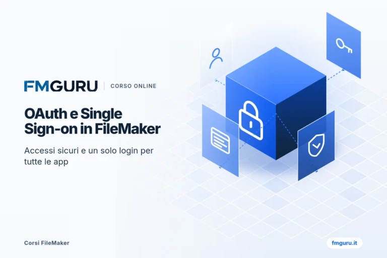 OAuth e Single Sign-on in FileMaker