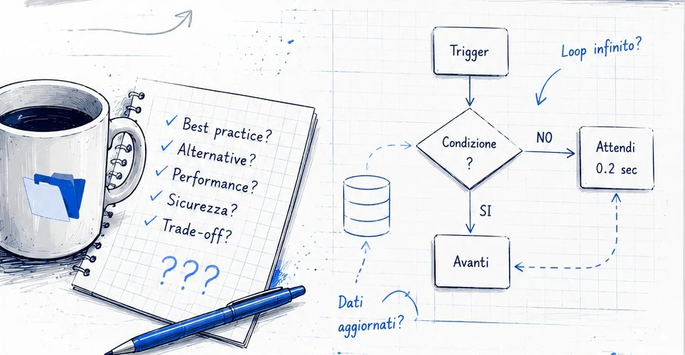Appunti e diagramma di flusso di uno script FileMaker