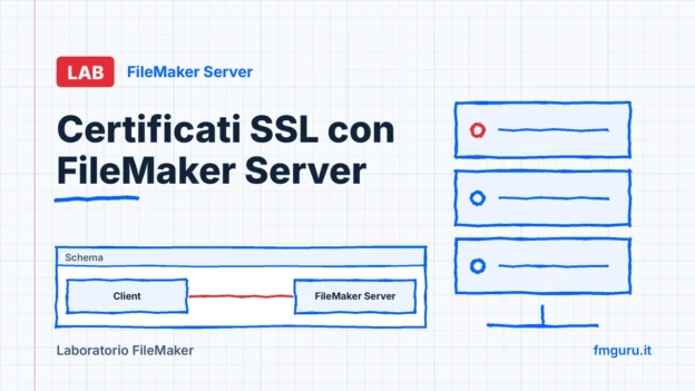Copertina del laboratorio FileMaker: Certificati SSL con FileMaker Server